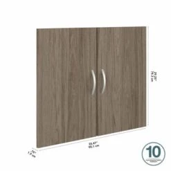 Hybrid Half Height Door Kit By Bush Business Furniture - White -Office Storage Sales 37fcbd22 e20c 4dda 9e75 f0da9486aa8e