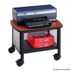 Safco Impromptu Under Table Printer Machine Stand - Black