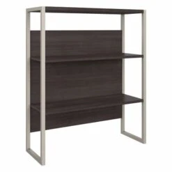 Hybrid 36W Bookcase Hutch By Bush Business Furniture - Storm Gray -Office Storage Sales 3ec762b2 2062 4d5a 8f4d 0683c5fd62cb