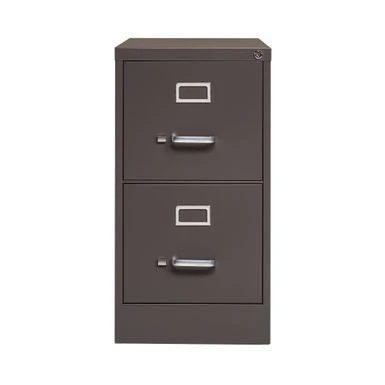 Hirsh 26.5 In 2 Dr Vertical File, Letter, Dropship, Medium Tone - Brown 4 Hirsh 26.5 In 2 Dr Vertical File, Letter, Dropship, Medium Tone - Brown - Image 4