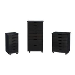 Carlisle Black Six Drawer Rolling Storage Cart Black 31 Carlisle Black Six Drawer Rolling Storage Cart Black -Office Storage Sales 4004bde2 7266 46d9 a1f0 792e30f49ef3