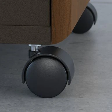 Bush Business Series A 48W Corner Desk With Mobile File Cabinet In Oak - Slate/White Spectrum 8 Bush Business Series A 48W Corner Desk With Mobile File Cabinet In Oak - Slate/White Spectrum - Image 8