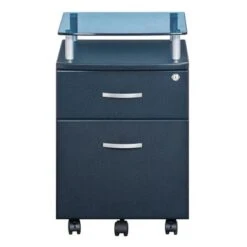 Porch & Den Capilano Glass Top Rolling File Cabinet - Graphite 20 Porch & Den Capilano Glass Top Rolling File Cabinet - Graphite -Office Storage Sales 40a53274 bb70 412b 9196 8adc78d81ae1
