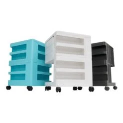 Studio Designs Kubx Pro Mobile Rotating 4-Sided Storage Organizer - 18" W X 18" D X 26" H - White -Office Storage Sales 41592cba 9372 417d 9435 3119806d0814