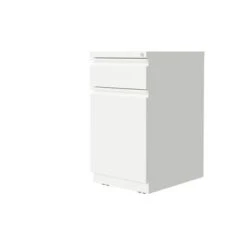 Hirsh 20-inch Deep Mobile Pedestal File 2-Drawer Box-Backpack With Full Width Pull, White - White - Letter -Office Storage Sales 42dfcf0d b41a 47b5 8086 d36002cf81e1