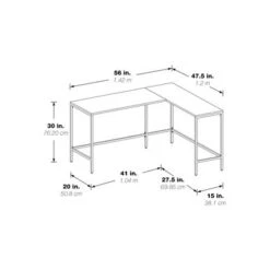 Contempo L-shaped Steel Desk - White -Office Storage Sales 43ce9394 4229 42ca 98dd 0a89586d21d1