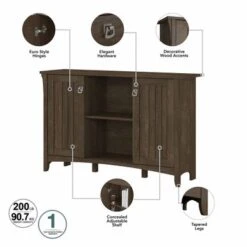 Salinas Accent Storage Cabinet By Bush Furniture - Tan -Office Storage Sales 4485b9ea 4a21 4eeb a3ab e27a6bce9e49