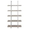 Rye Studio Tivoli Contemporary Open Bookcase With 5 Shelves - Grey