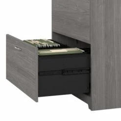 Cabot 60W L-Desk With Hutch, Cabinet And Bookcase By Bush Furniture - Harvest Cherry -Office Storage Sales 45012054 b8b3 472b 823e 8c9f36c66afe