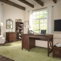 Key West 2 Drawer Lateral File Cabinet By Bush Furniture - Washed Gray -Office Storage Sales 45fd0623 d9bb 480c 8cf3 55317960f1f0