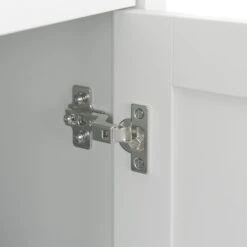 Salinas L-shaped Storage Desk By Bush Furniture - Shiplap Gray/Pure White -Office Storage Sales 46109e26 0651 4295 bec2 0e7a172ff43f