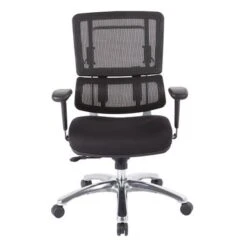 Vertical Black Mesh Back Managers Chair With Fabric Seat In Coal Black - Black -Office Storage Sales 46b80ea8 4887 4338 9bdd c40b6a53aa12