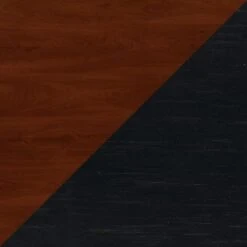 41.7-inch Cabinet With Drawer - 23.74"L X 16.06"W X 41.69"H - Antique Black/Hansen Cherry -Office Storage Sales 471eaa1e bfbd 4c55 a79c 7fb239c7ea70