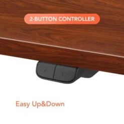 FlexiSpot 55"x28" Electric Ergonomic Home Office Height Adjustable Standing Desk 2-Button Computer Desk Varaint Color - Grey And Mahogany 38 FlexiSpot 55"x28" Electric Ergonomic Home Office Height Adjustable Standing Desk 2-Button Computer Desk Varaint Color - Grey And Mahogany -Office Storage Sales 47433454 ab76 4141 bfa4 e3c9f9334b09