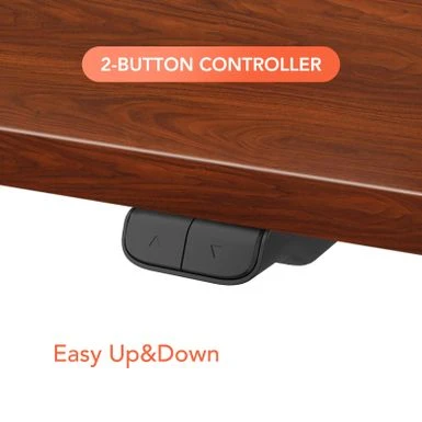 FlexiSpot 55"x28" Electric Ergonomic Home Office Height Adjustable Standing Desk 2-Button Computer Desk Varaint Color - Grey And Mahogany 19 FlexiSpot 55"x28" Electric Ergonomic Home Office Height Adjustable Standing Desk 2-Button Computer Desk Varaint Color - Grey And Mahogany - Image 19