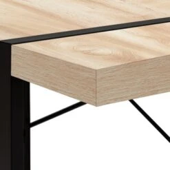 Computer Desk/ Home Office/ Laptop/ 48"L/ Work/ Metal/ Laminate/ Natural/ Black/ Contemporary/ Modern -Office Storage Sales 47cc4673 dea4 475a 9edc 2fdb9c89755e