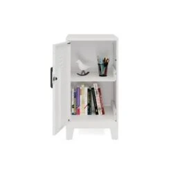 27.5"H 2 Shelf Vented Door Mini Storage Locker Cabinet - Grey -Office Storage Sales 48da195c 9113 40b7 a25e fb0c336a31f7