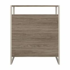 Hybrid 36W Bookcase Hutch By Bush Business Furniture - Modern Hickory -Office Storage Sales 490eb67d 97eb 41d1 a0d1 50be9ebeeb6c