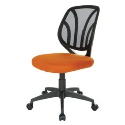 Work Smart Screen Back Armless Task Chair - Purple -Office Storage Sales 49b35365 3c13 4862 a736 5e6b32fd0e61