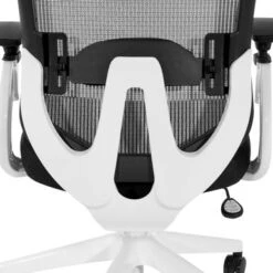 White Vertical Mesh Back Managers Chair - White/Black -Office Storage Sales 4aa5a2e1 a08e 43ef bf23 c06b10f4c7c8