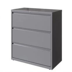 Hirsh 36 In Wide, 3 Drawer, HL8000 Series, Arctic Silver - Grey -Office Storage Sales 4be6e4cf 5dd4 40b2 a7ef 7e71bf52ec69