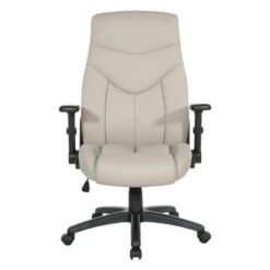 Executive Bonded Leather Office Chair - Taupe -Office Storage Sales 4bfd45f2 249d 4261 9b3c 25ebb32fa50c