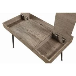 Raine 1-drawer Writing Desk Rustic Driftwood -Office Storage Sales 4f698f9b 061f 45b3 a503 014c6bbe279d