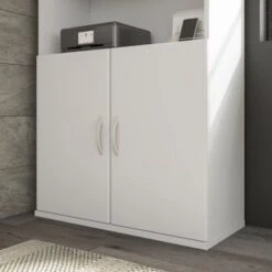 Hybrid Half Height Door Kit By Bush Business Furniture - White