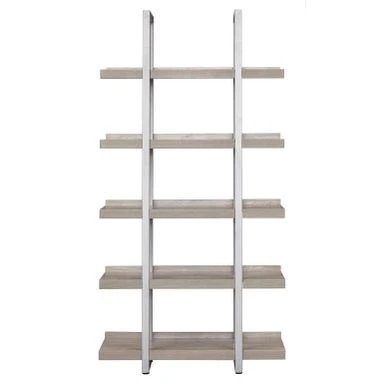 Rye Studio Tivoli Contemporary Open Bookcase With 5 Shelves - Espresso 10 Rye Studio Tivoli Contemporary Open Bookcase With 5 Shelves - Espresso - Image 10