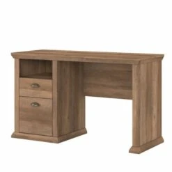 Bush Furniture Yorktown Home Office Desk In Antiqu - Antique Cherry -Office Storage Sales 54d51281 94bd 4092 83dc c8c305769c3b