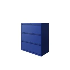 Hirsh 36 In Wide, 3 Drawer, HL8000 Series, Classic Blue - Blue -Office Storage Sales 57888906 6a61 4885 a4fe fe487771b804