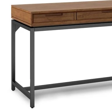 WYNDENHALL Devlin SOLID HARDWOOD Industrial 60 Inch Wide Desk - Hickory Brown 19 WYNDENHALL Devlin SOLID HARDWOOD Industrial 60 Inch Wide Desk - Hickory Brown - Image 19