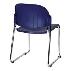 Stack Chair With Plastic Seat And Back - Black -Office Storage Sales 59457fd5 ca36 41c0 839f 6e1fe6e875ad