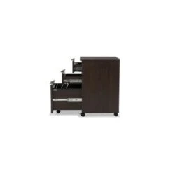 Rye Studio Everest Collection Mobile Filing Cabinet - Brown -Office Storage Sales 5a6a118d f80c 446b 9195 cb725bfe091e