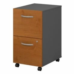 Series C 2 Drawer Mobile File Cabinet By Bush Business Furniture - Mahogany -Office Storage Sales 5b0a3ce7 3996 41f9 895f 60f25e9994e2