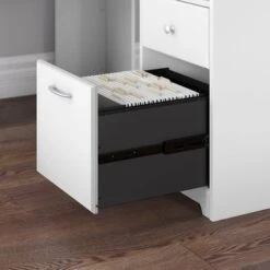 Cabot L-shaped 60-inch Computer Desk - White -Office Storage Sales 5e96123f b4f0 422c b2ec dbbb8dba3391