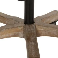 Sandine Upholstered Swivel Office Chair By Christopher Knight Home - Charcoal + Grey Weathered -Office Storage Sales 5e9c662b 5fbe 4508 8357 996f36a631b6