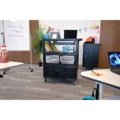 Luxor 32x18 Teacher Cart With Locking Cabinet - N/A - Clear/Beige 17 Luxor 32x18 Teacher Cart With Locking Cabinet - N/A - Clear/Beige -Office Storage Sales 5ec43944 1eee 4f23 beaa ba226648a724