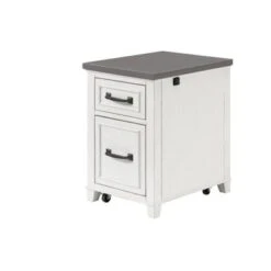 Del Mar 2-Drawer File Cabinet With Bio-metric Locking Drawer By Martin Svensson Home - Brown -Office Storage Sales 602871a4 a5f7 4e36 9f22 96f6977eb76f