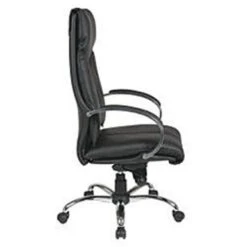 Deluxe High-back Black Executive Leather Chair - Black Leather Mgr Chair -Office Storage Sales 604118a3 a492 4601 82aa 0e7d397c710b