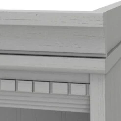 Fairview Antique White 5-shelf Bookcase - Antique - Antique White -Office Storage Sales 6112545e e662 4b65 a0fe 179c24abb852