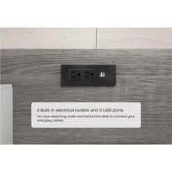 Jamesdar Core Powered L-shaped Computer Gaming Desk With Monitor Stand - Grey/Black 30 Jamesdar Core Powered L-shaped Computer Gaming Desk With Monitor Stand - Grey/Black -Office Storage Sales 629e2124 d51b 4f64 a9d7 89869fb98025