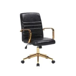 Porthos Home Franco Swivel Office Chair, PU Leather, Roller Wheels - Brown 22 Porthos Home Franco Swivel Office Chair, PU Leather, Roller Wheels - Brown -Office Storage Sales 62b8f036 0e4c 421e 85a3 beae90ab7e25