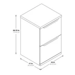 Denmark Vertical File - Natural - Letter -Office Storage Sales 637390b8 66b6 4843 b393 39b1f6462a4b