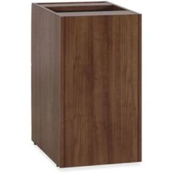 Lorell Essentials Series FF Fixed Walnut Pedestal - Brown - Letter -Office Storage Sales 643621db a808 411b ba28 20464d5d706c