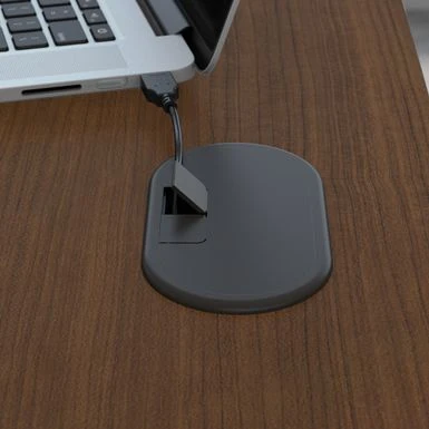 Bush Business Series A 48W Corner Desk With Mobile File Cabinet In Oak - Slate/White Spectrum 3 Bush Business Series A 48W Corner Desk With Mobile File Cabinet In Oak - Slate/White Spectrum - Image 3