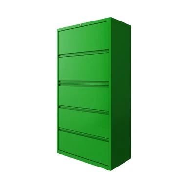 Hirsh 36 In Wide, 5 Drawer, HL8000 Series, Screamin' Green - Green 4 Hirsh 36 In Wide, 5 Drawer, HL8000 Series, Screamin' Green - Green - Image 4