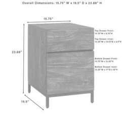 Jacobsen File Cabinet - Brown Ash - Legal -Office Storage Sales 67376a64 d260 458b 9bba 03296f05c0ee