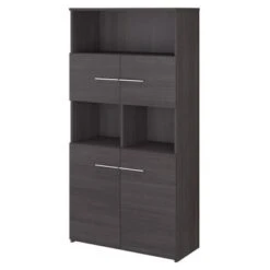 Office 500 5-shelf 4-door Bookcase By Bush Business Furniture - Espresso Finish -Office Storage Sales 69b7b865 4f87 4e9e a578 967289fa26b2