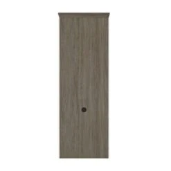 Orion 30W Tall Storage Cabinet With Doors And Fold-Out Desk By Bestar - Bark Grey/Graphite -Office Storage Sales 6d68eb95 5aee 4c03 9d2c 961ab81290f5